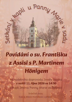 Setkání v kapli u Panny Marie v sadu